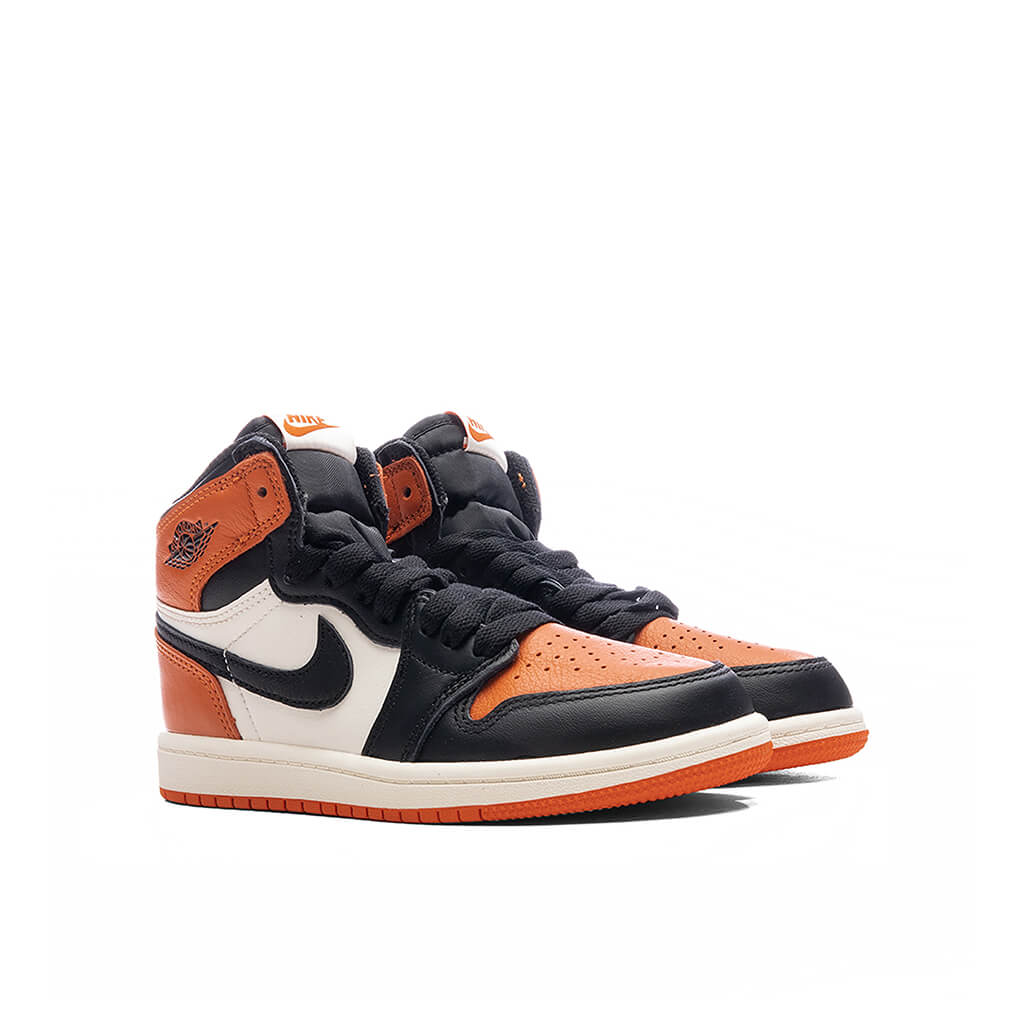 Air Jordan 1 Retro High OG Shattered Backboard TD Black Sail Starfish
