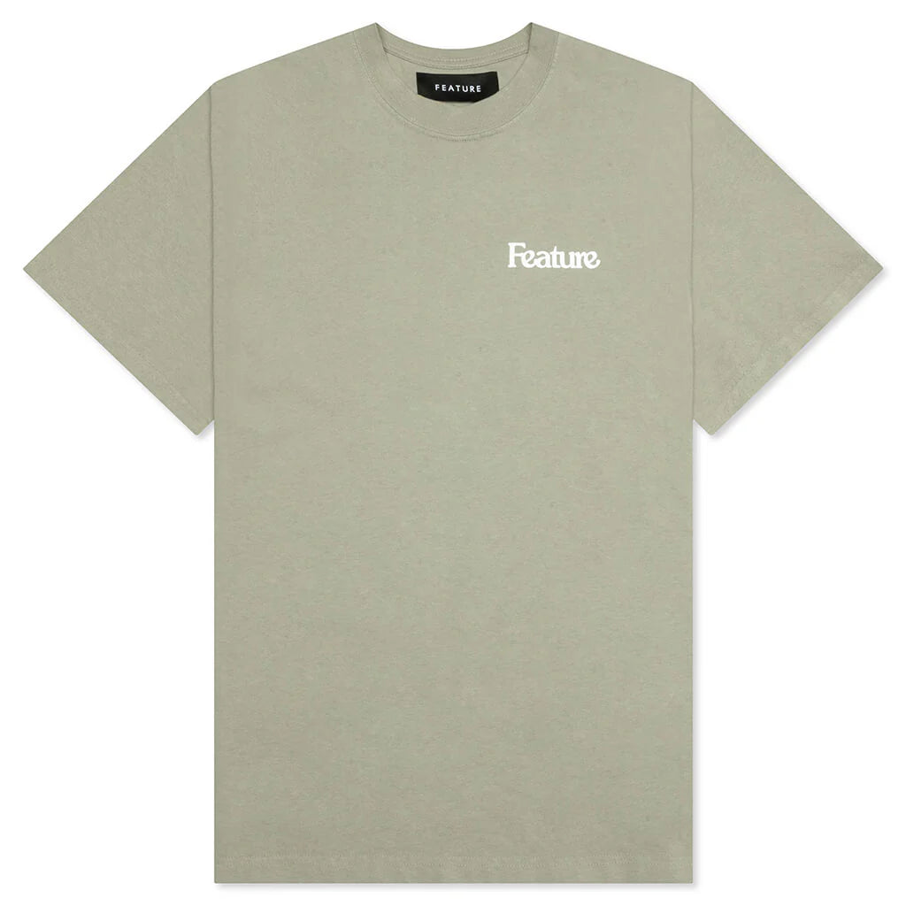 Love is Love Tee Oil Green