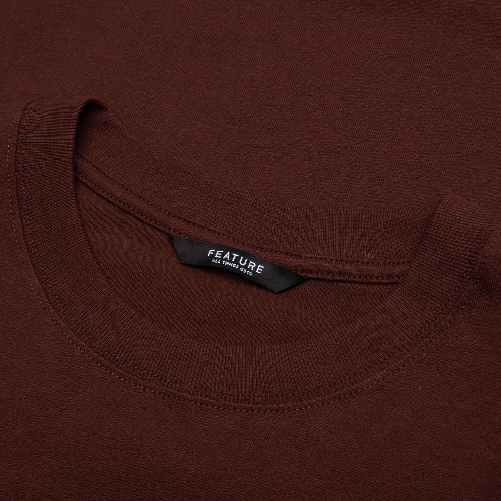 Academy Tee Bitter Chocolate