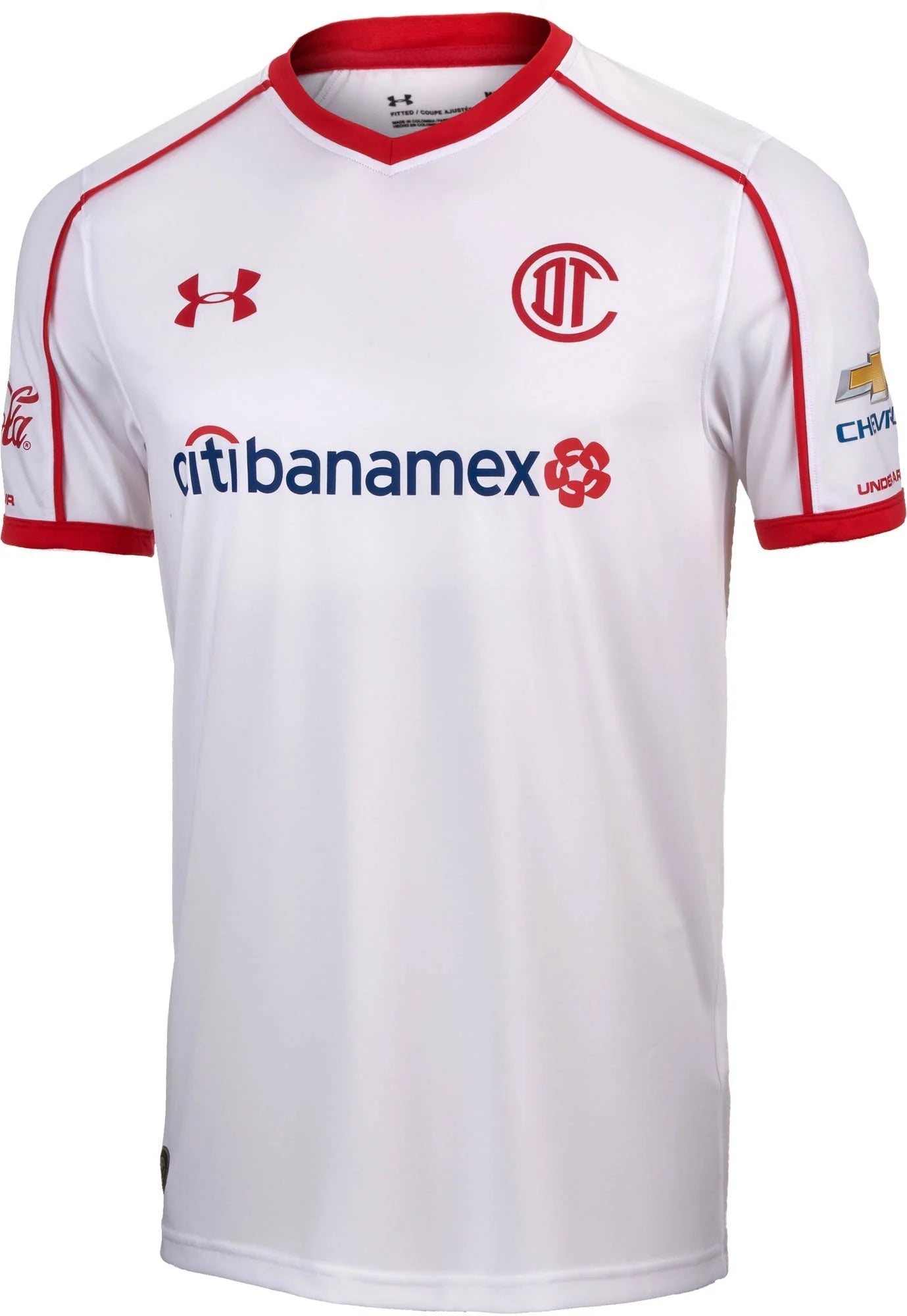 Under Armour Toluca Away Jersey 2017 18 White