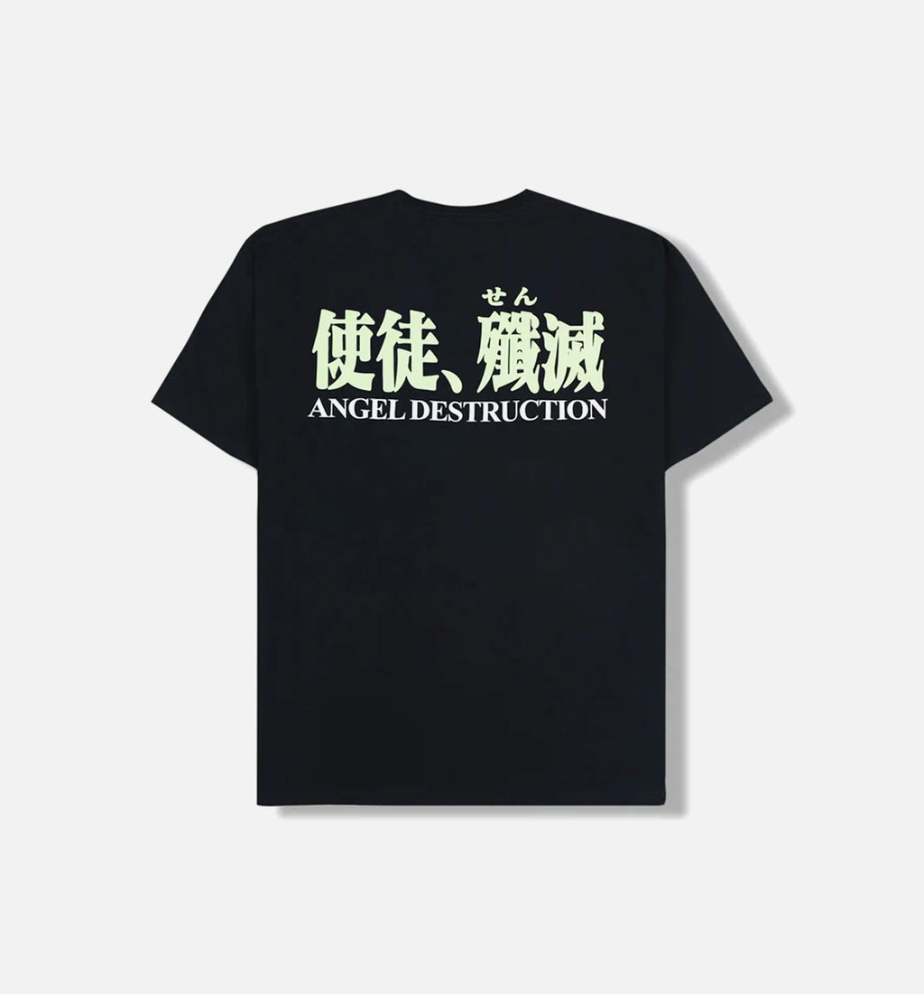 Eva 1 Mens Short Sleeve Shirt Black