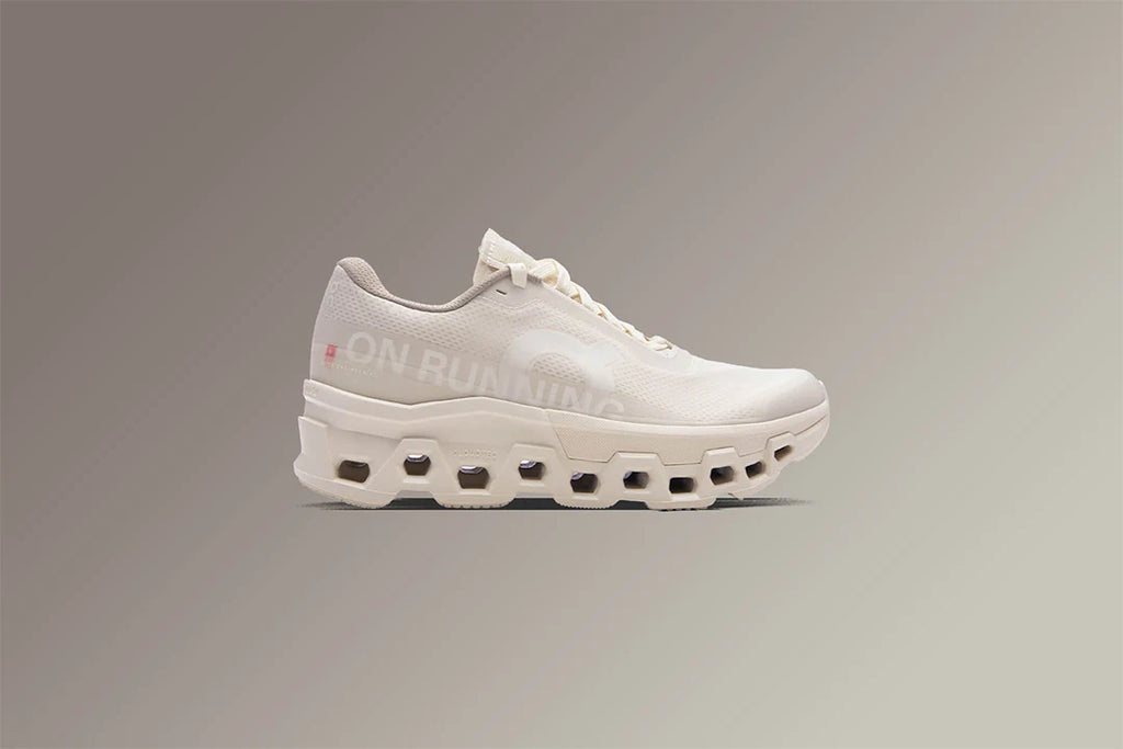 On x INVINCIBLE Cloudmonster 2 Deconstructed Perfection Ivory White