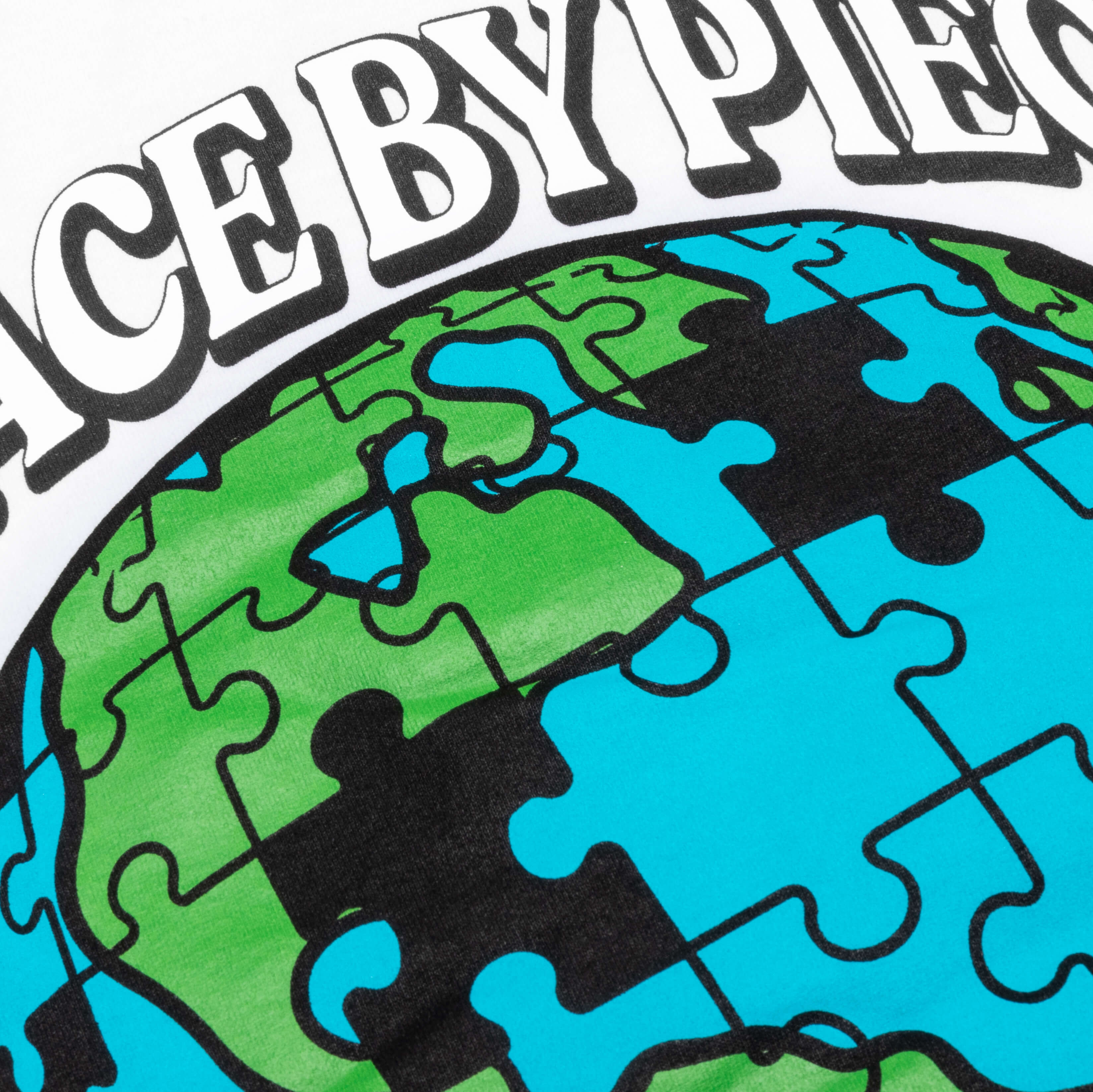 Peace by Piece Tee White