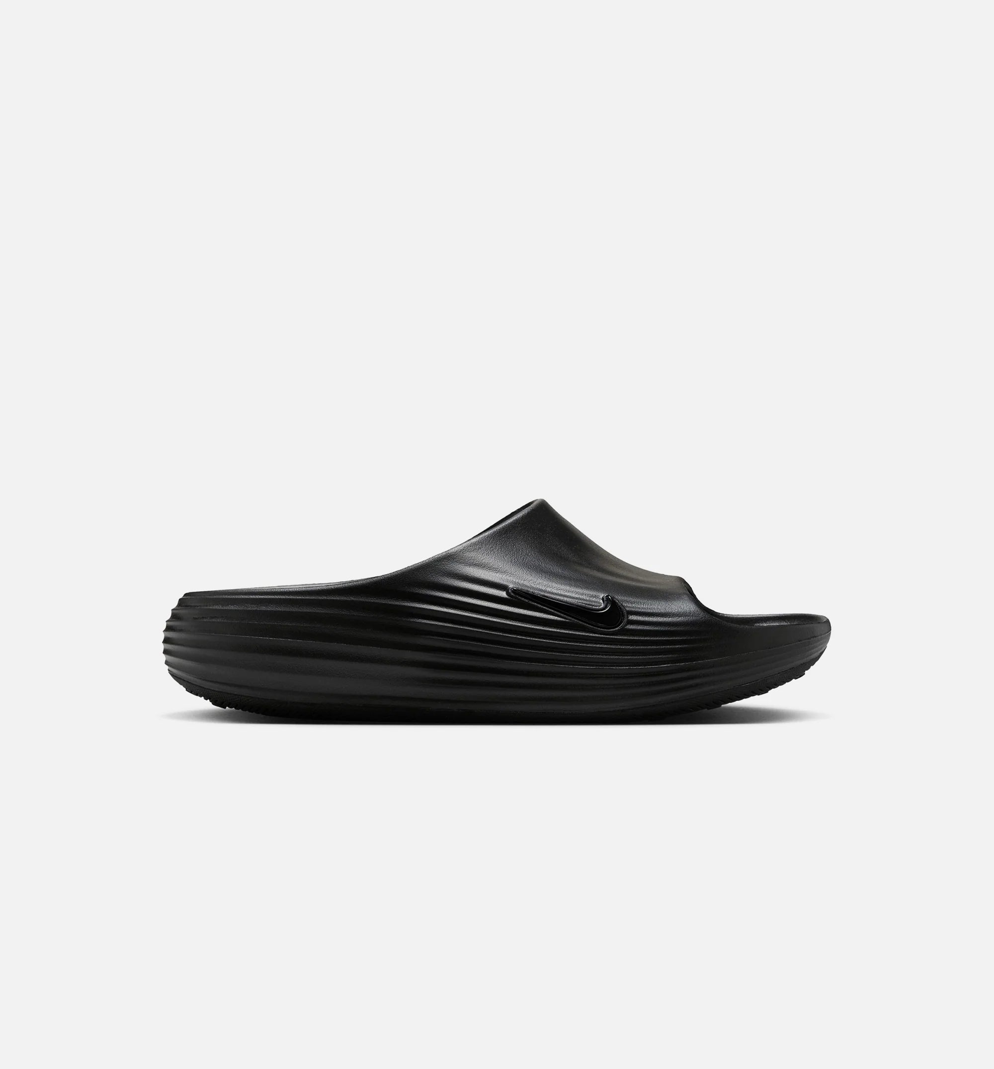 ReactX Rejuven8 Mens Slide Black Black Black