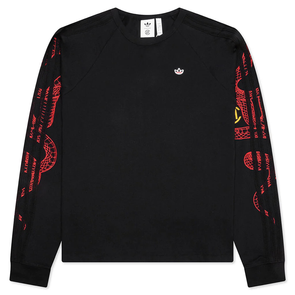 Adidas x CLOT Lunar New Year L S Tee Black