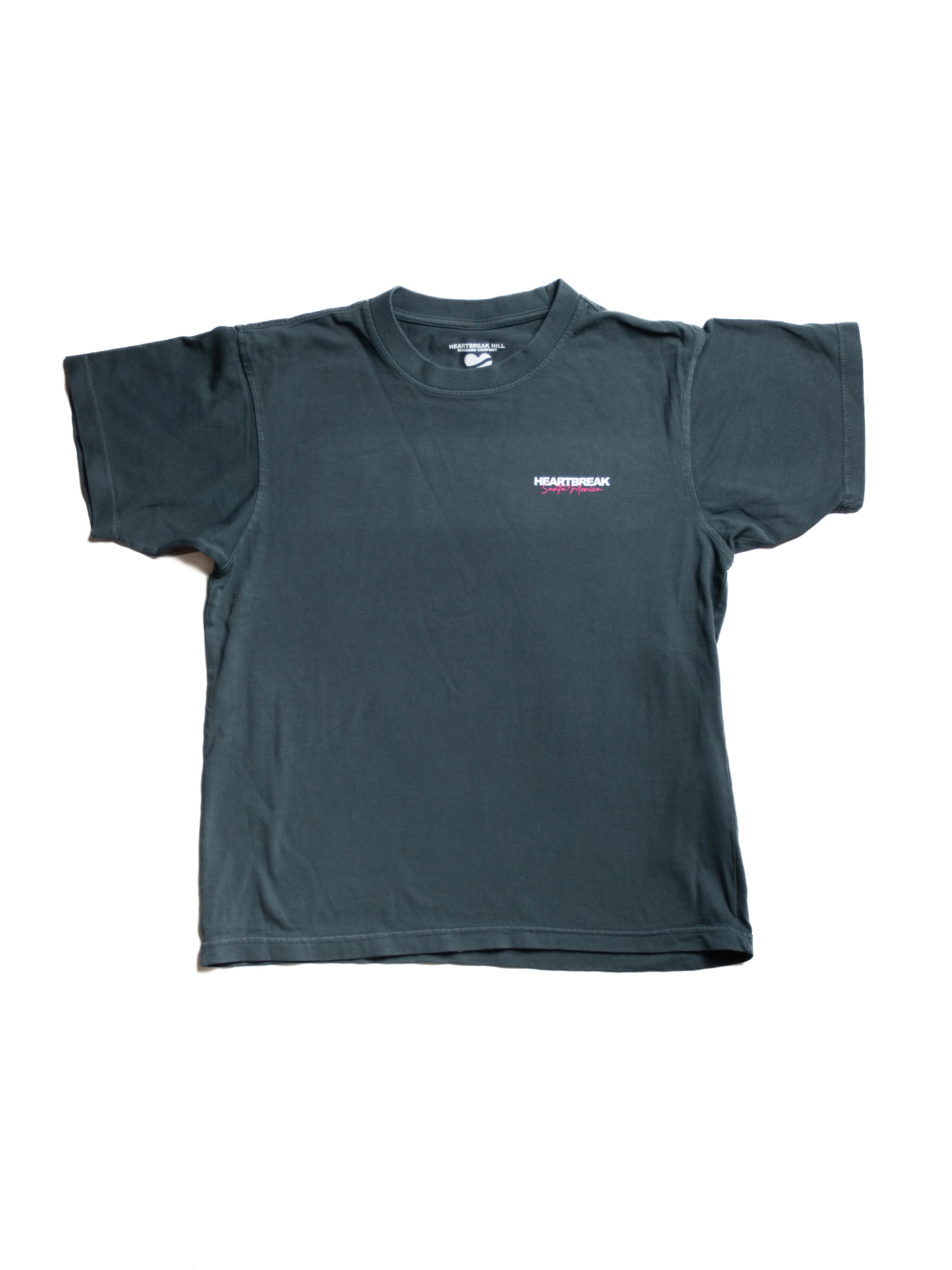 Heartbreak Santa Monica Outline Heart Tee