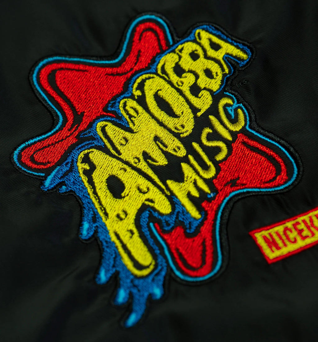 Nice Kicks X Amoeba Nylon Shorts Mens Shorts Black