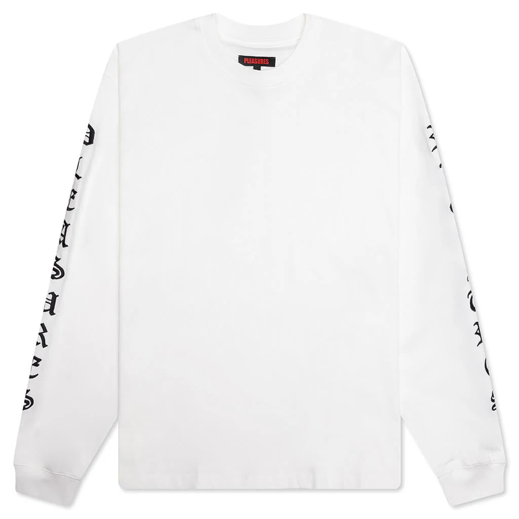 Oe Heavyweight Long Sleeve White