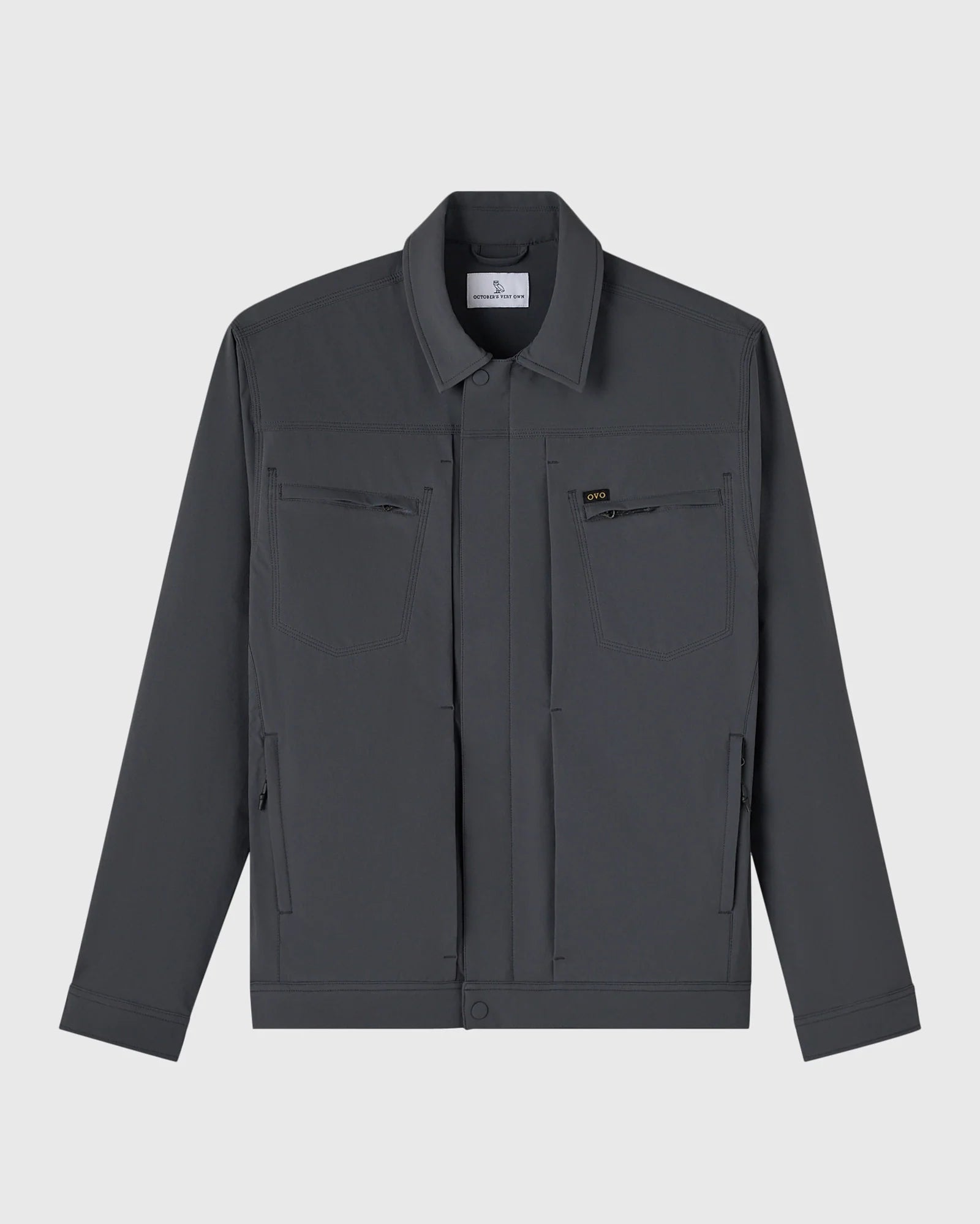 Tech Overshirt Pinstripe