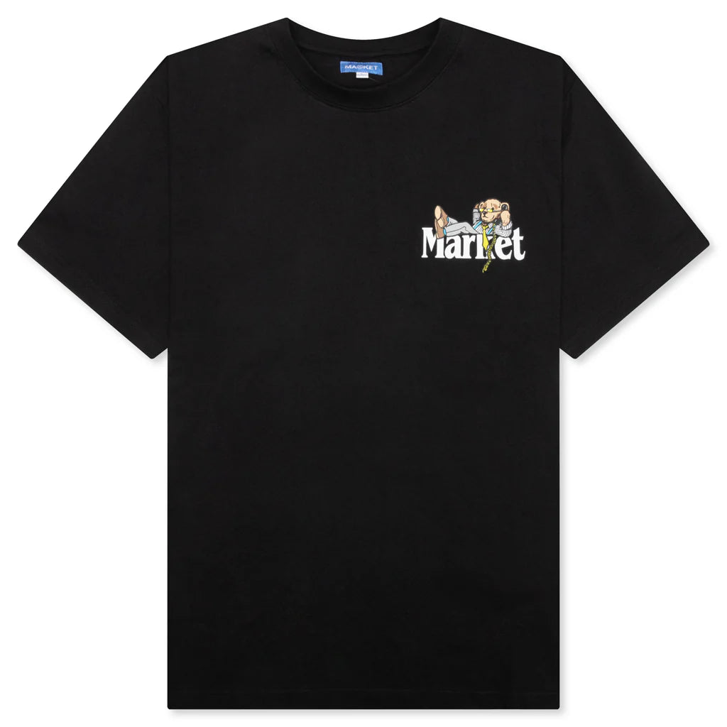 Better Call Bear T Shirt Black