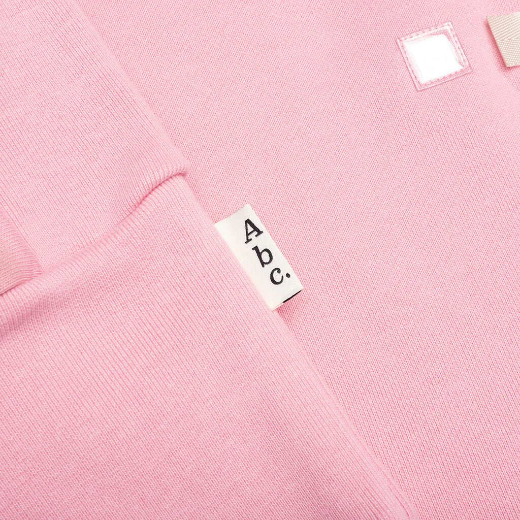 I Love Mankind But Sweatshirt Pink