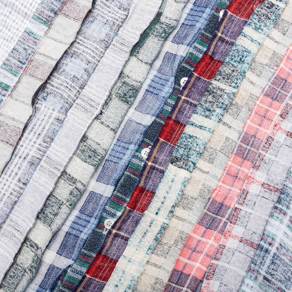 Ribbon Wide IO Flannel Shirt Assorted
