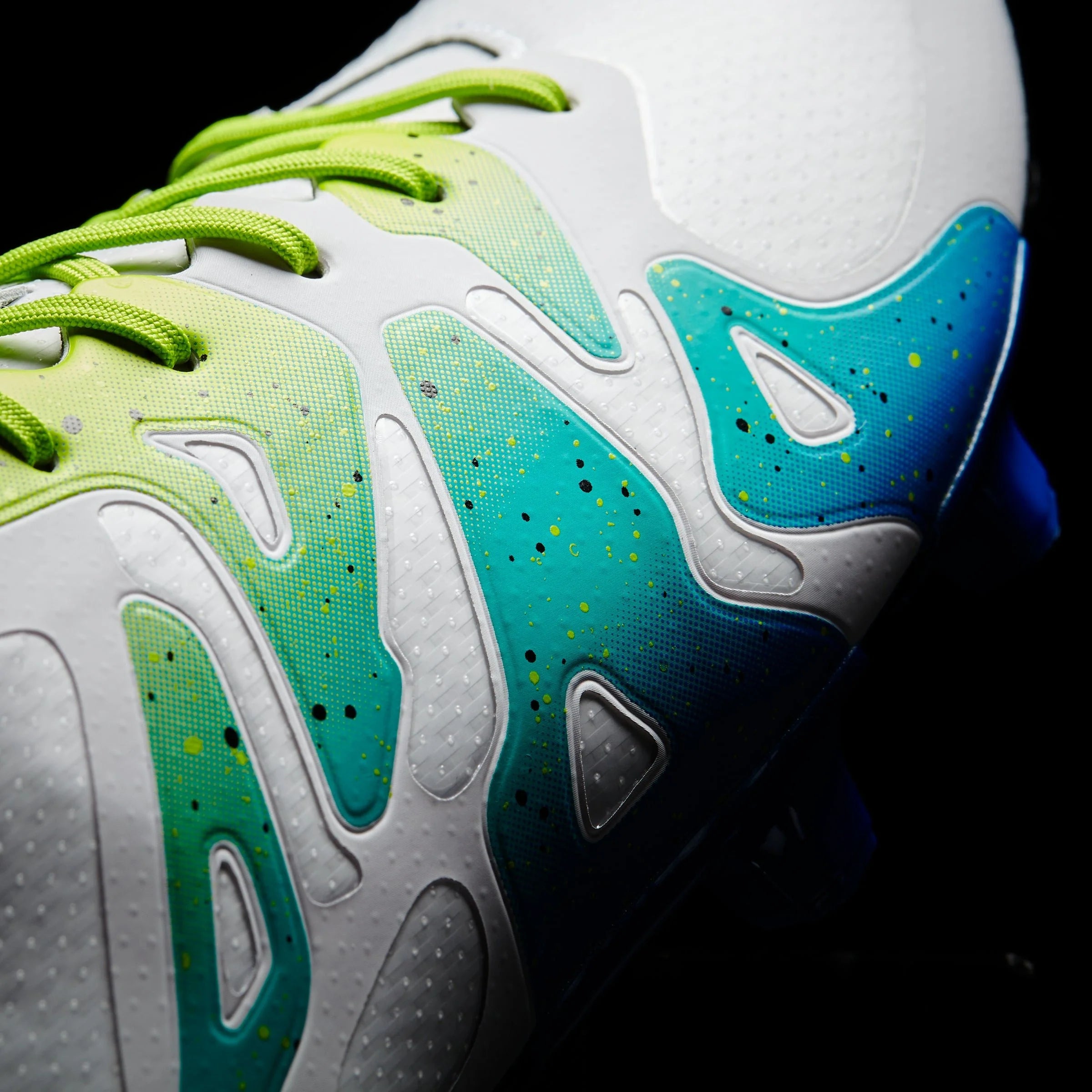 adidas X 151 FG AG Multi Ground Soccer Cleats White Solar Slime Black