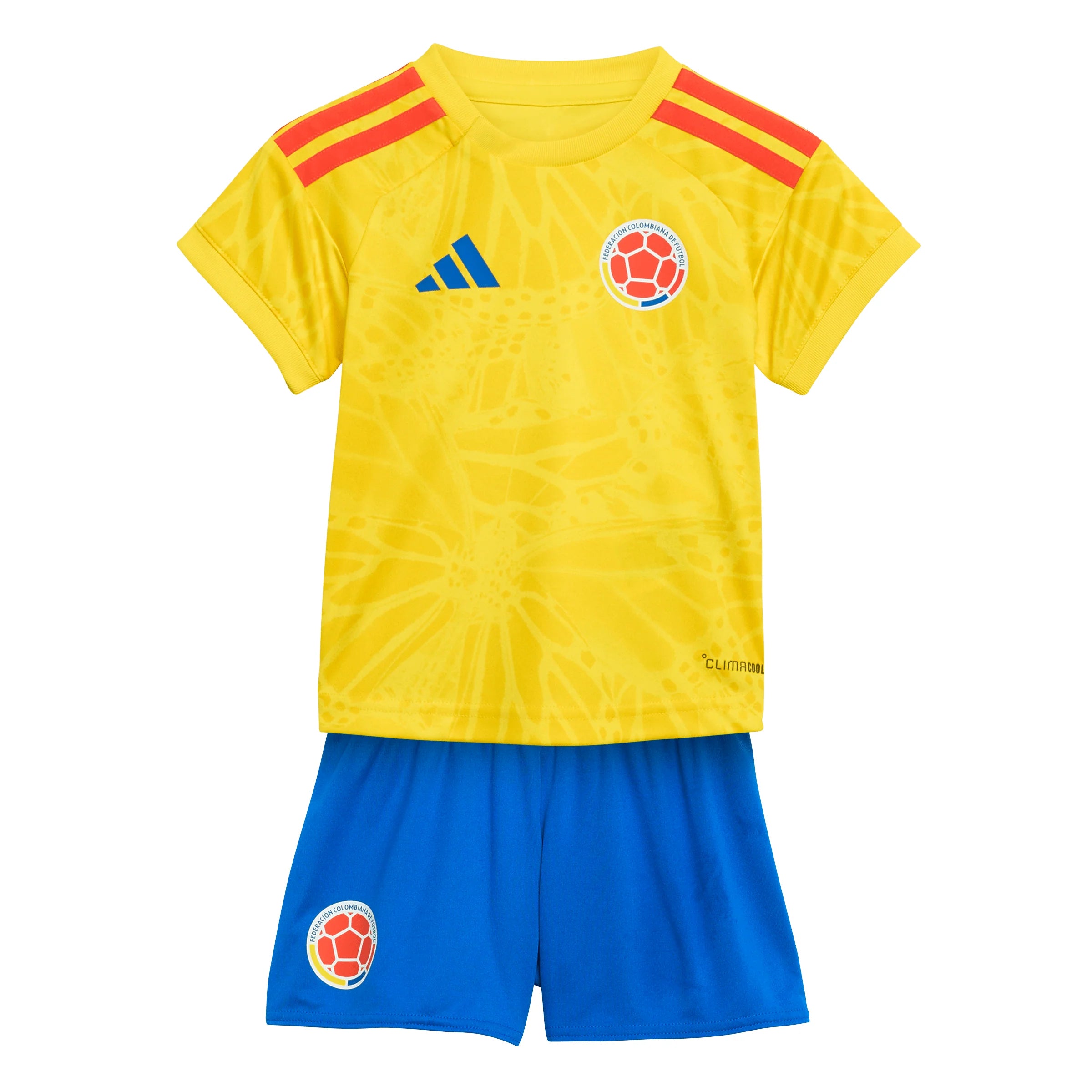adidas Colombia Home Baby Soccer Mini Kit 26 Yellow Blue