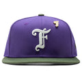 Feature x New Era Old English F Snapback New Orchid Cilantro