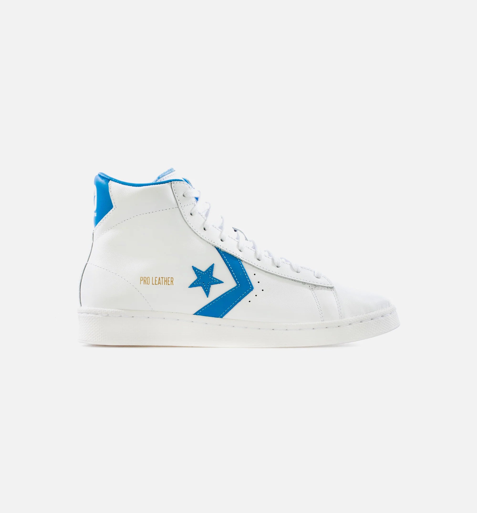 Chuck Taylor All Star High Top Pro Leather Mens Lifestyle Shoe White Blue