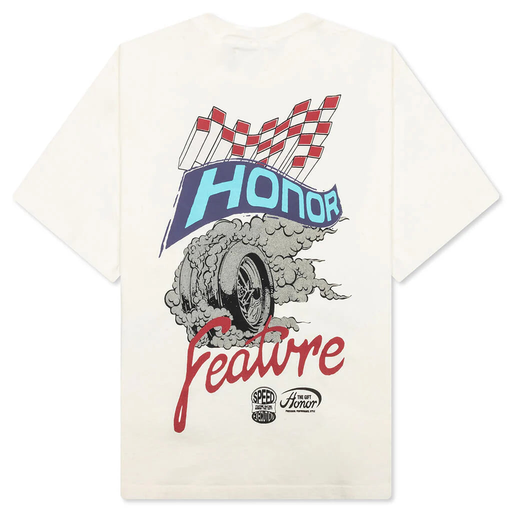 Feature x Honor The Gift Speed Tee White
