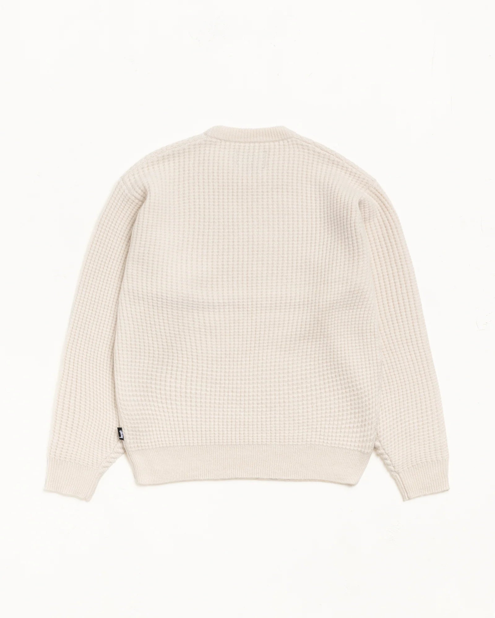 WAFFLE CASHMERE SWEATER