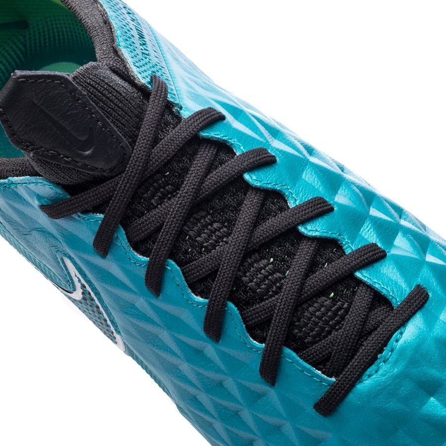 Nike Legend 8 Elite FG Firm Ground Soccer Cleats Aquamarine White Lime Glow