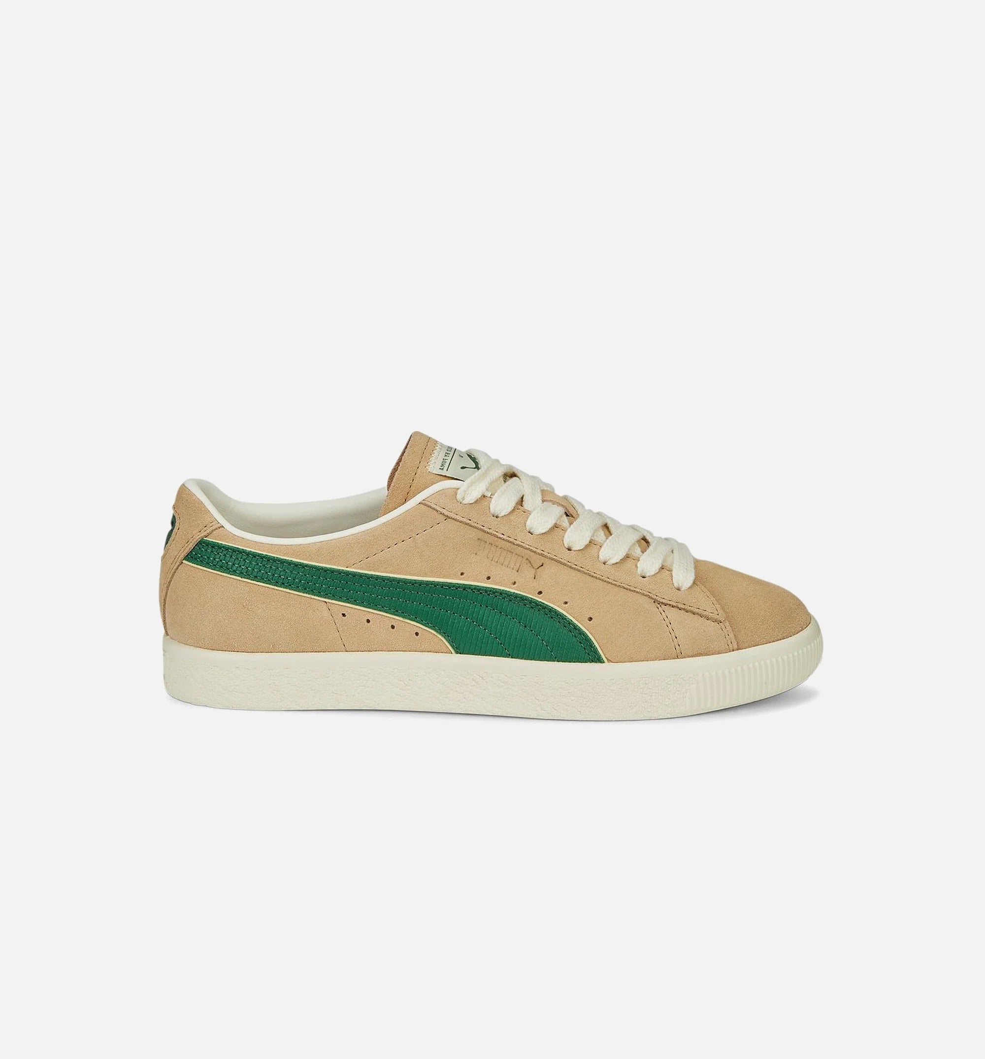 Suede VTG Mens Lifestyle Shoe Beige Green