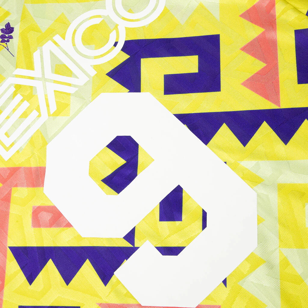 adidas Originals x Willy Chavarria P Jersey Solar Lemon Pure Purple Solar Turbo