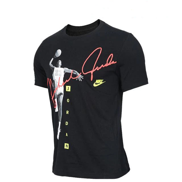 JORDAN Black T shirts