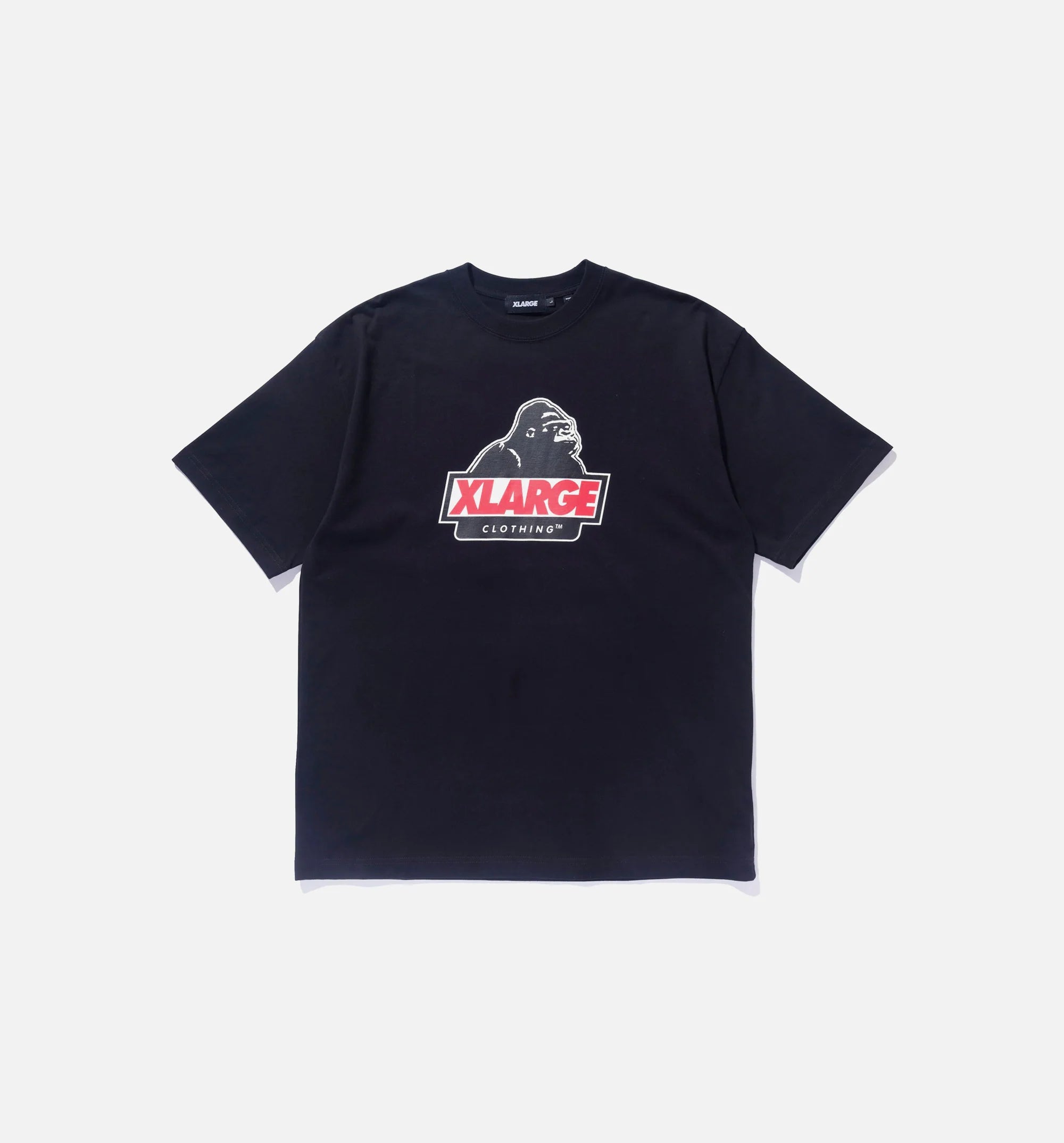 Slanted OG Logo Mens Short Sleeve Shirt Black