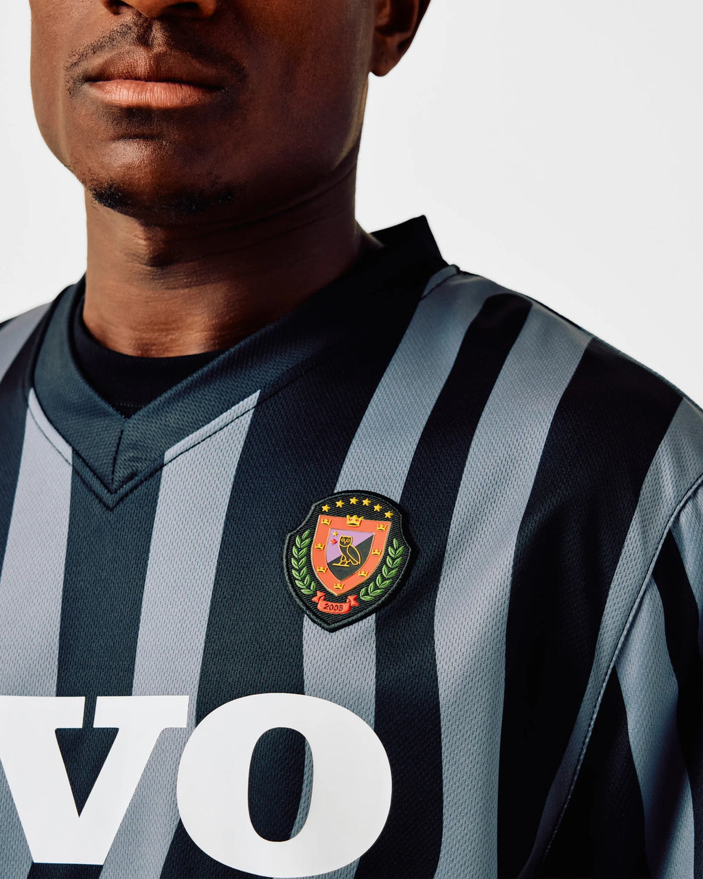 Stripe Soccer Jersey Sandstone
