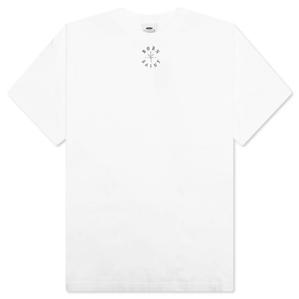 Saint Michael x Born X Raised Born Saint S S Tee White