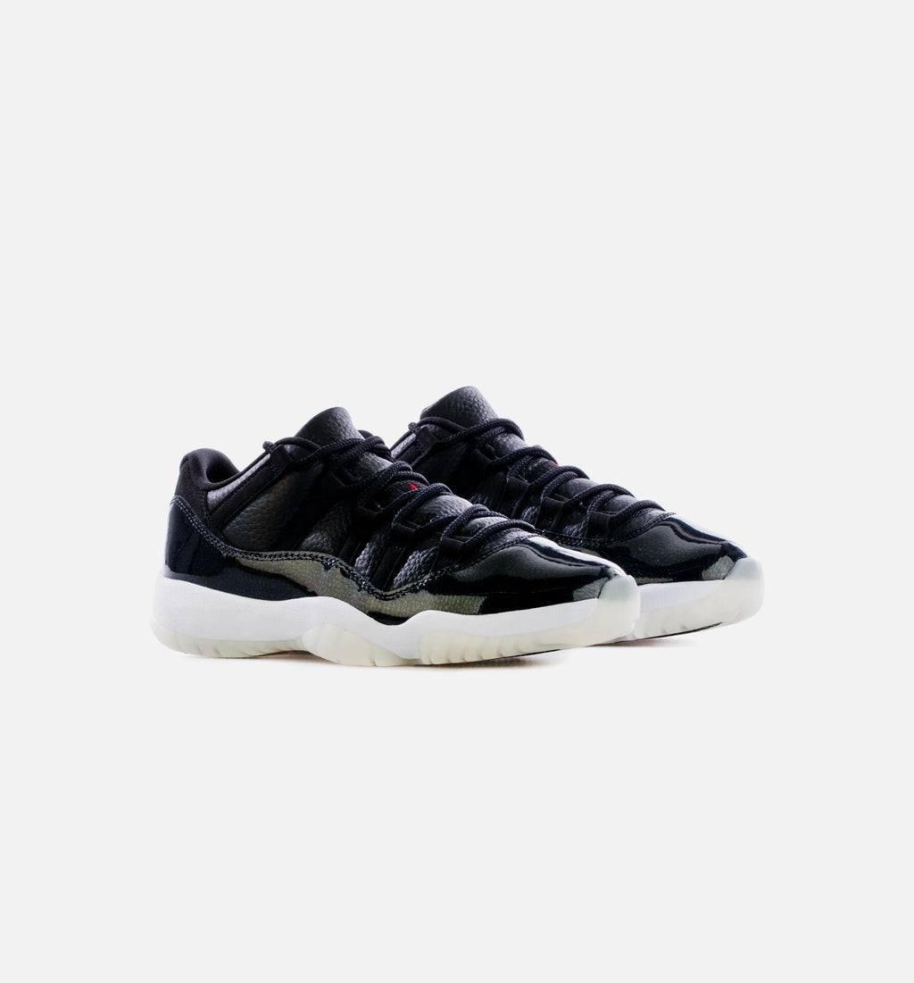 Air Jordan 11 Retro Low 72 10 Mens Lifestyle Shoe Black Free Shipping