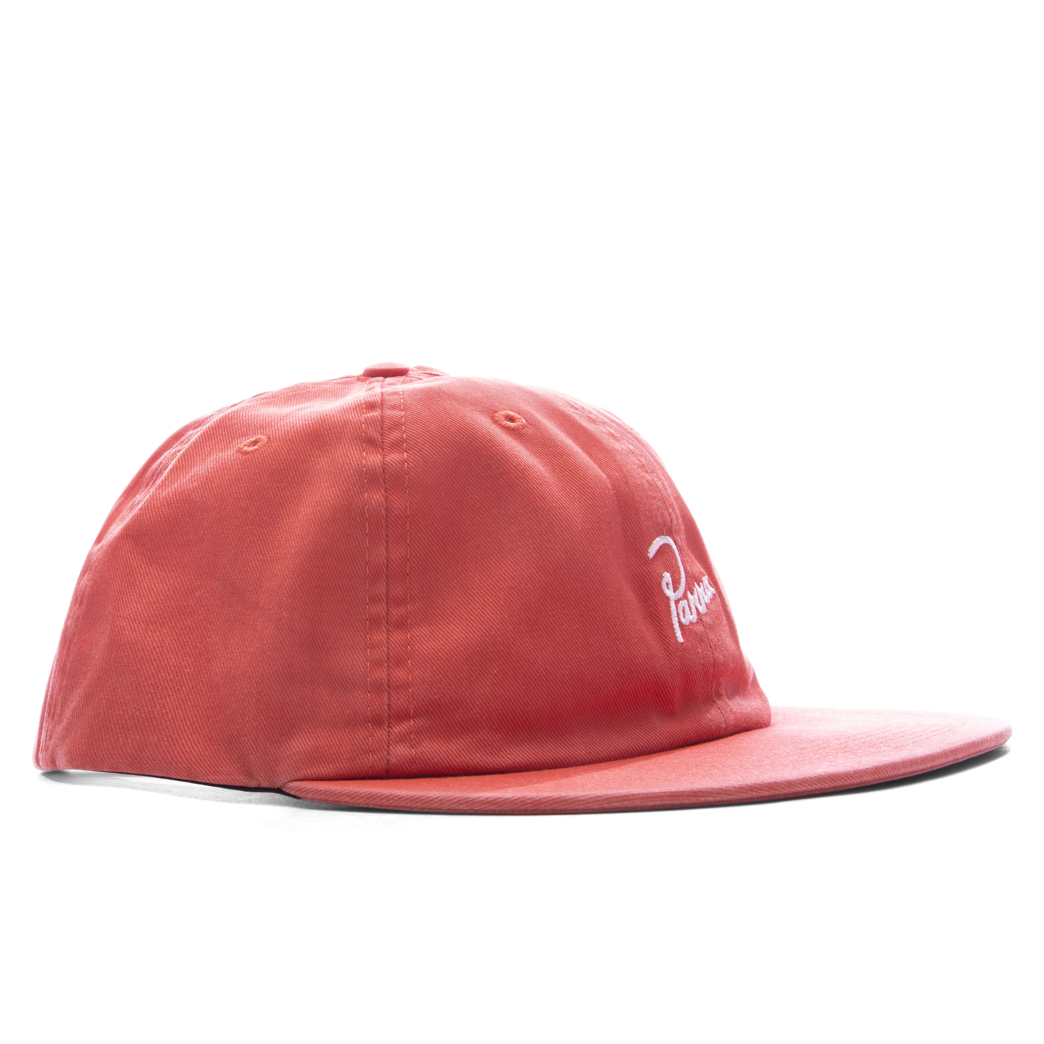 Signature 6 Panel Hat Washed Out Red