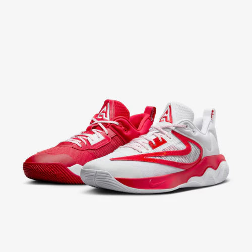 Tênis Nike Giannis Immortality 3 Vermelho Branco
