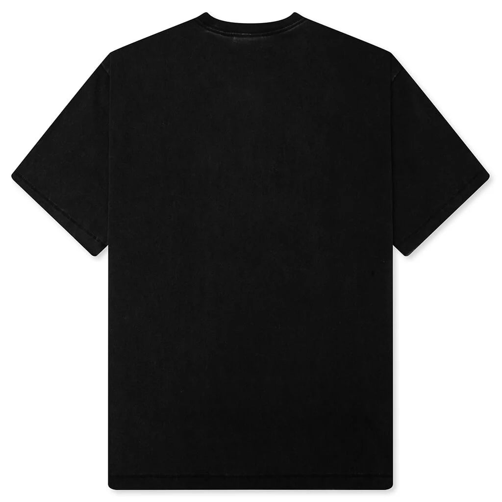 Beware My Income T Shirt Washed Black