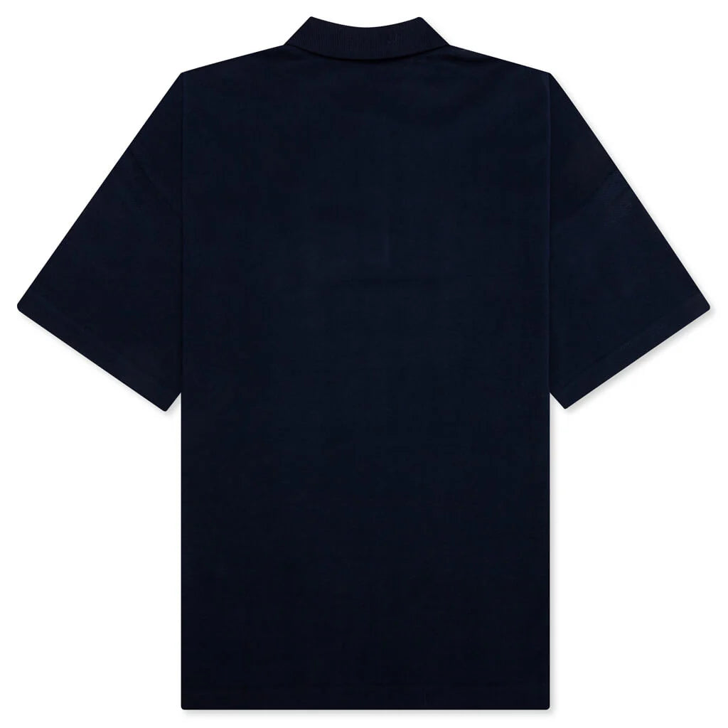 Bunny Embroidery Polo Shirt Navy