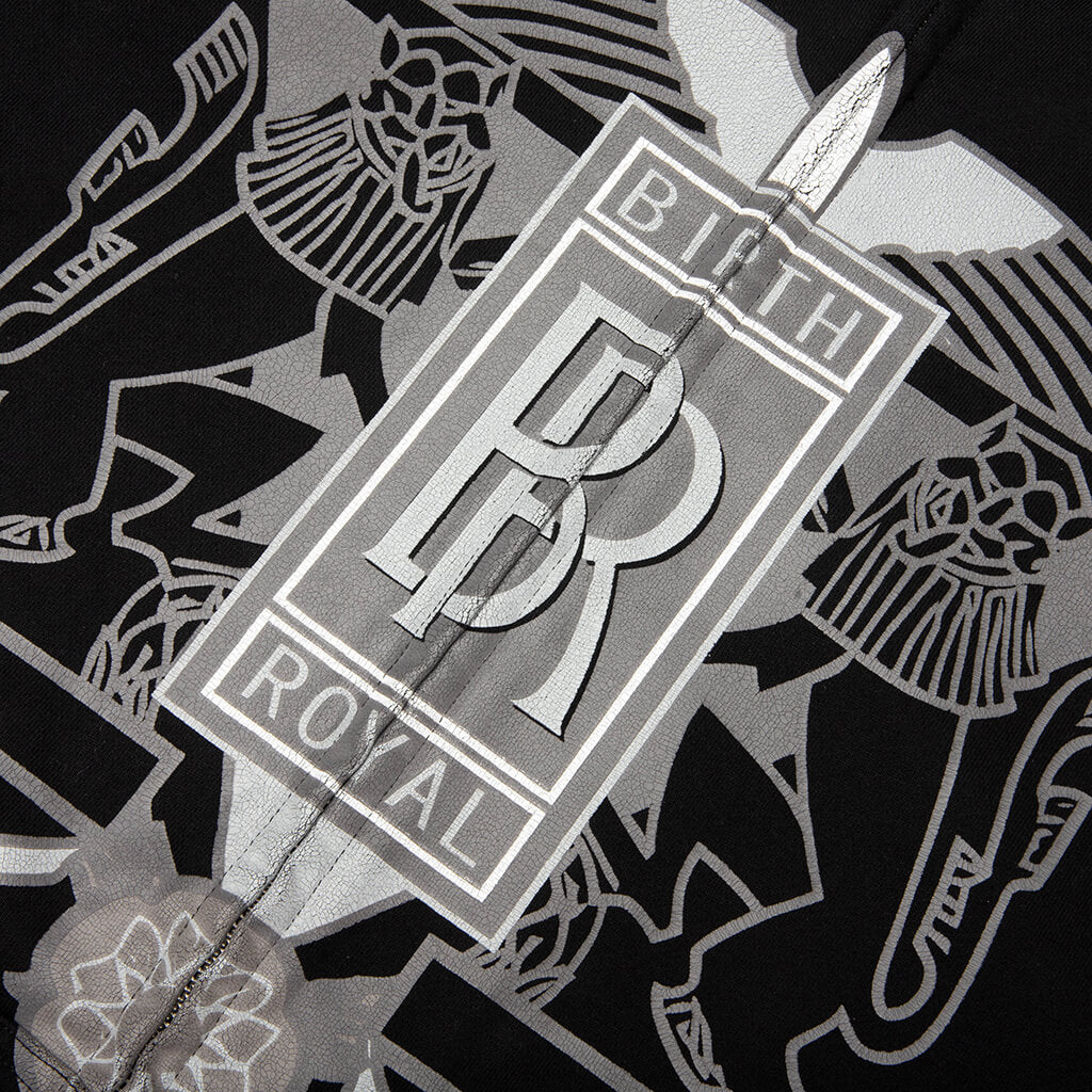 Royce Crown Hoodie Black