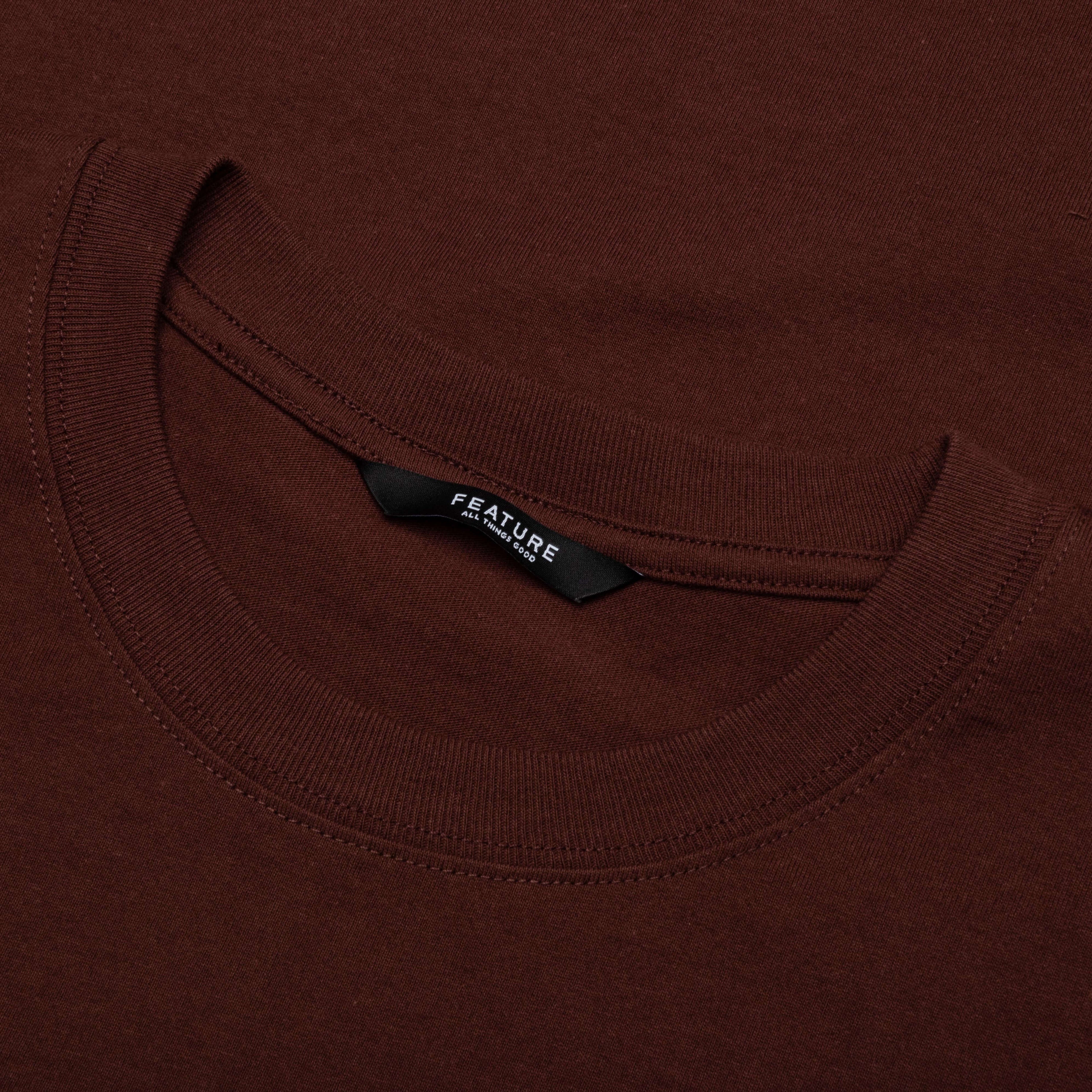 Collegiate Arch Tee Bitter Chocolate