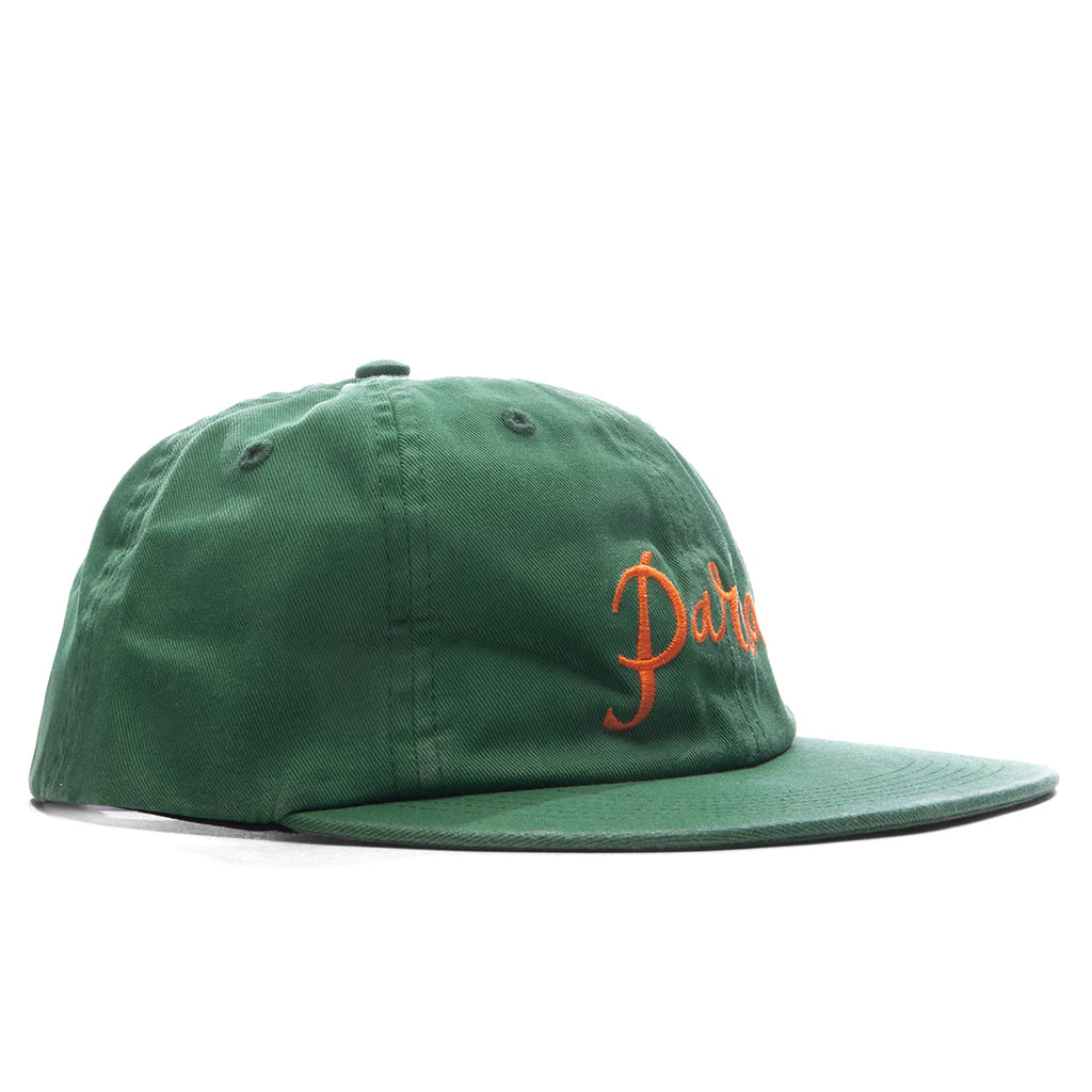 Scripted 6 Panel Hat Green
