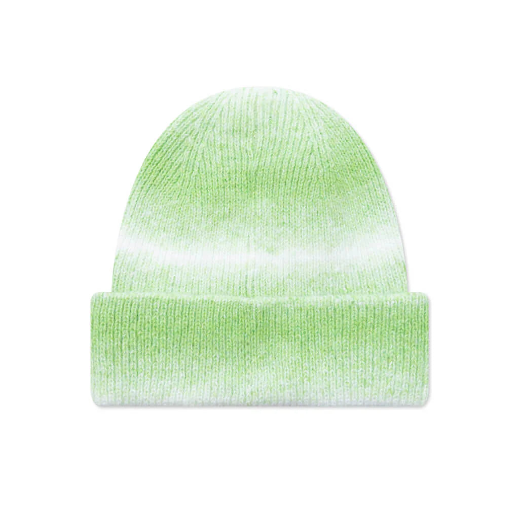 Cuff Basic Striped Beanie Lime