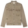 Washed Twill Trucker Taupe