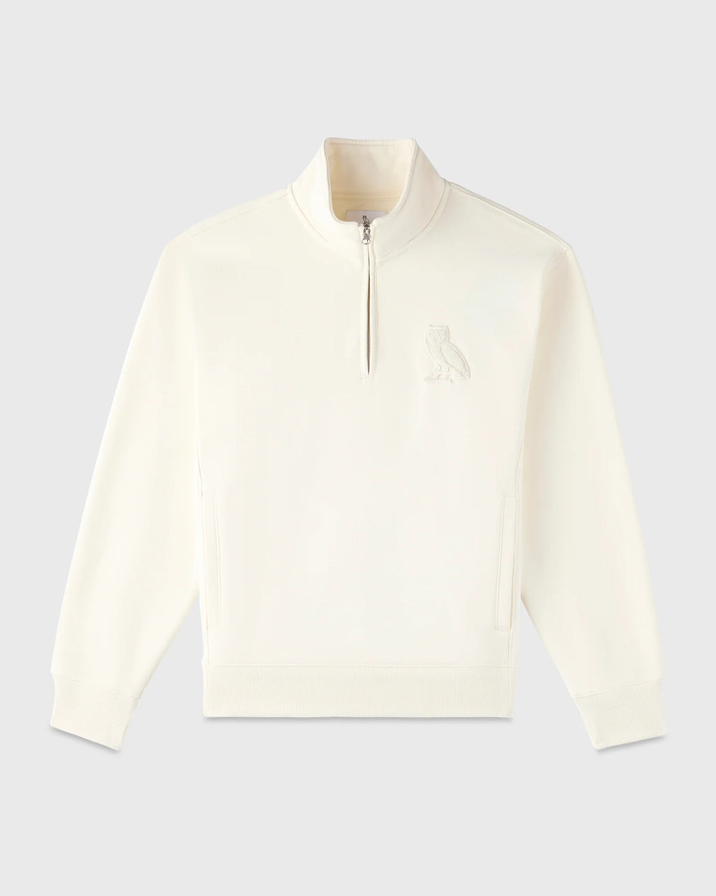 Signature Quarter Zip Mockneck Sweatshirt