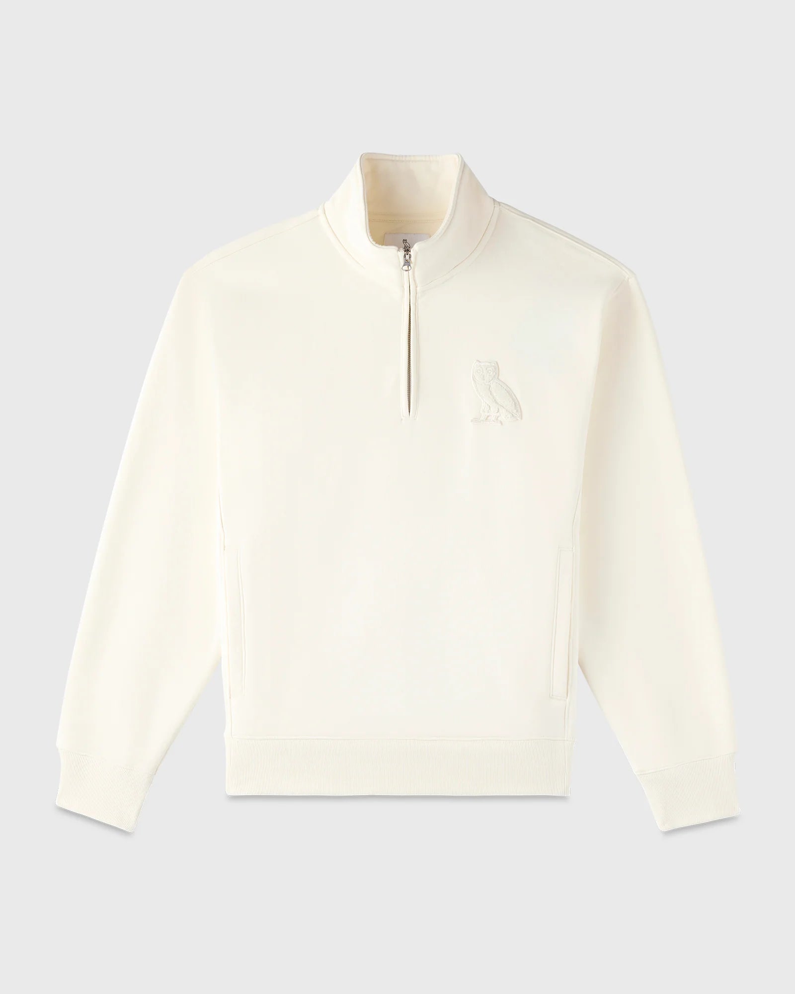 Signature Quarter Zip Mockneck Sweatshirt