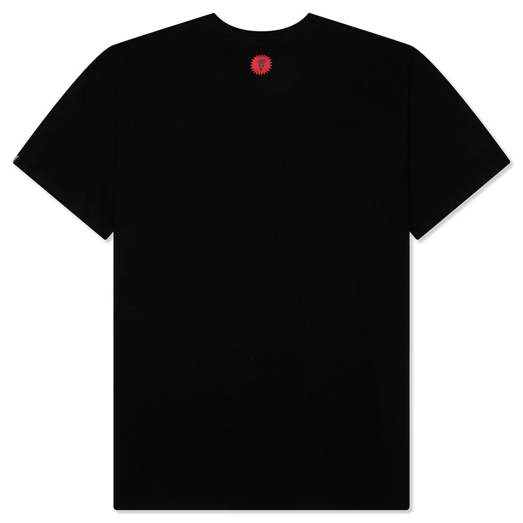 Pasta S S Tee Black