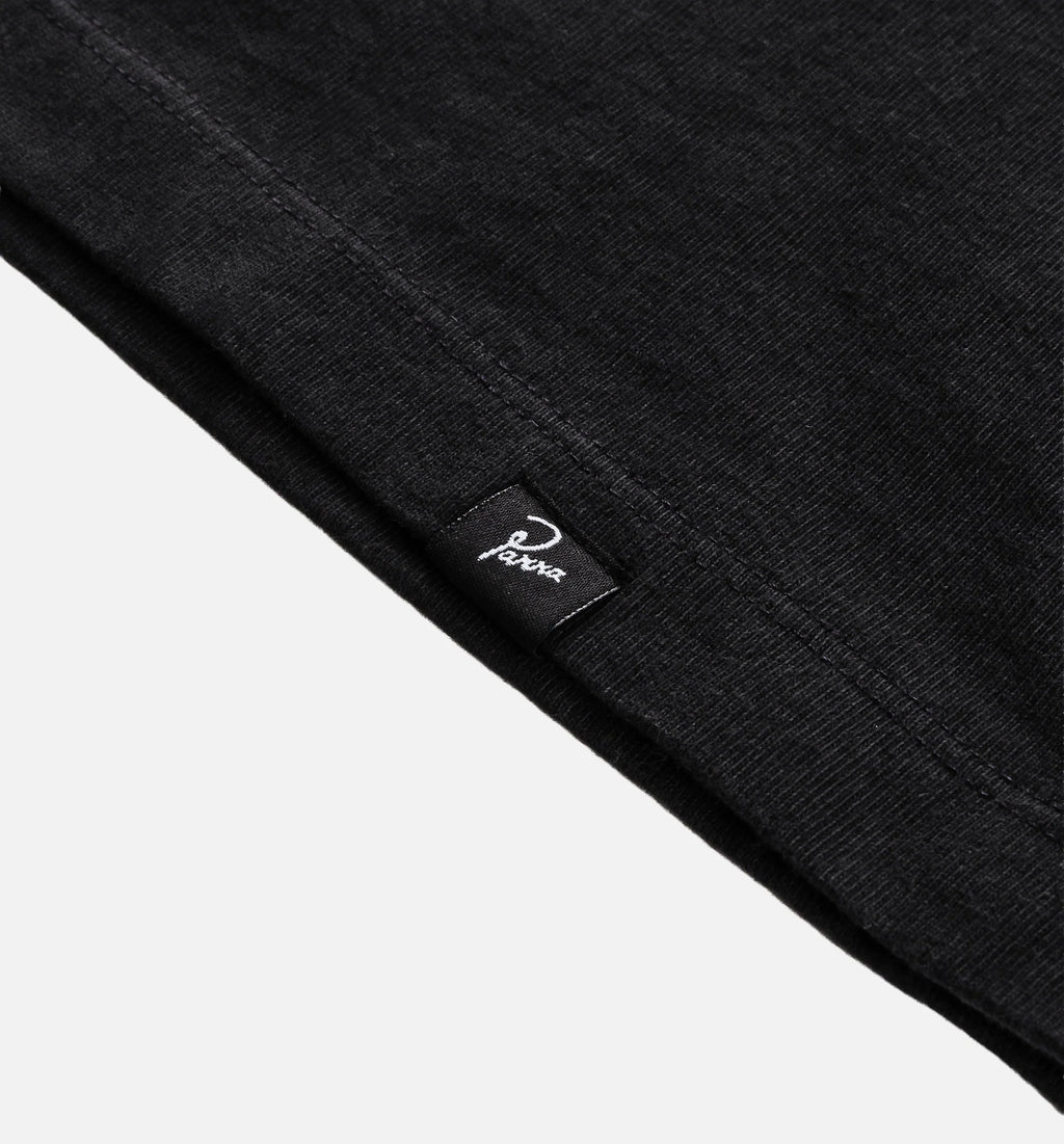 Detached Mens Short Sleeve Shirt Black