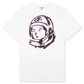 BB Helmet S S Tee White