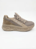 D LUX WALKKER AND SKECHERS KHAKI COLOR