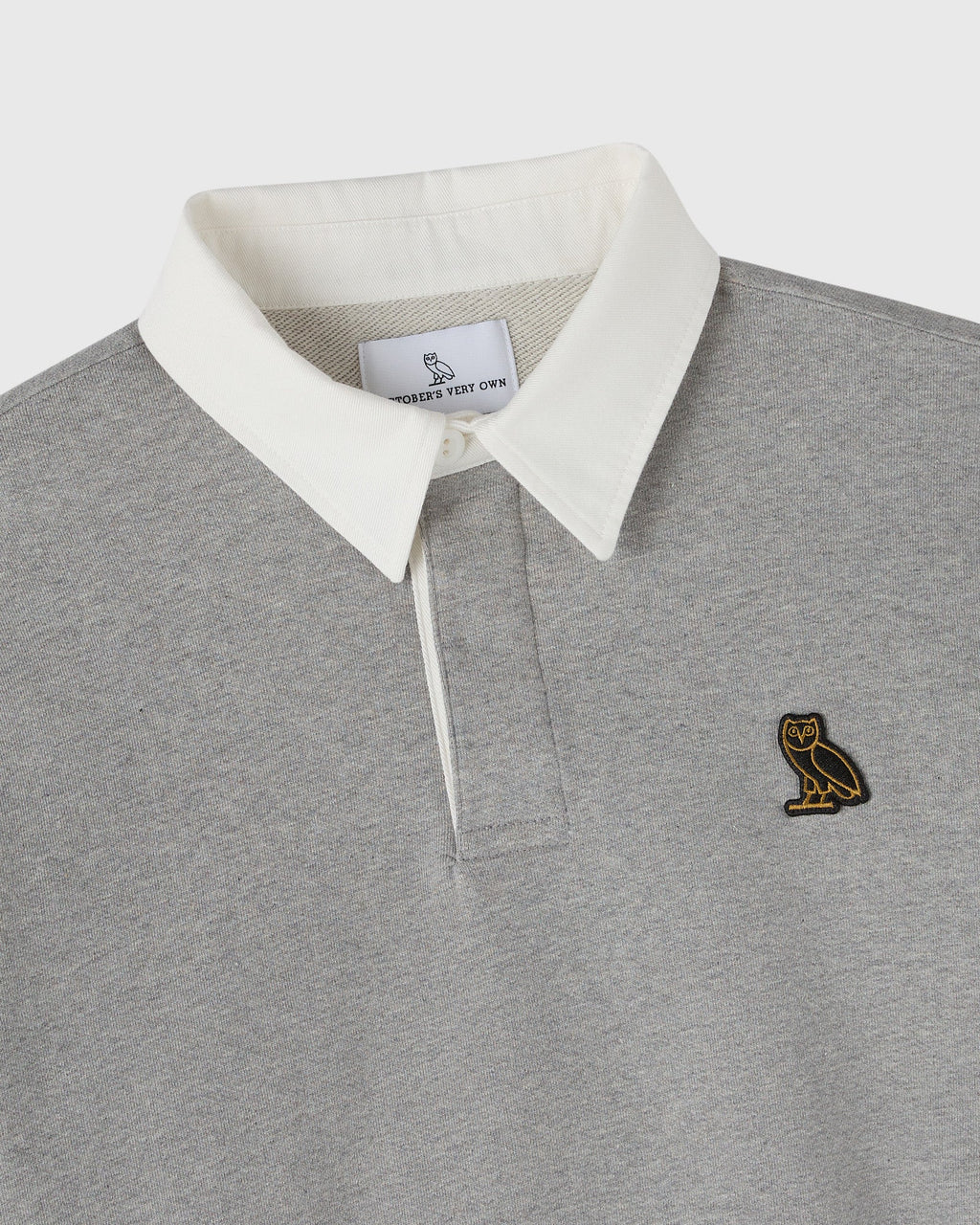 Classic Rugby Polo Heather Grey