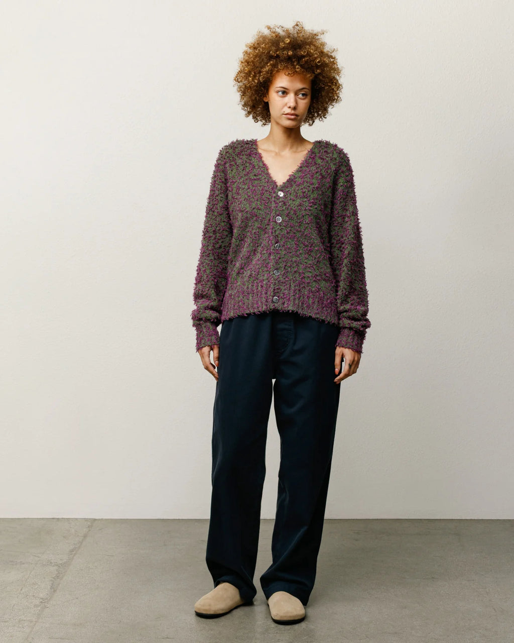 TEXTURED CARDIGAN