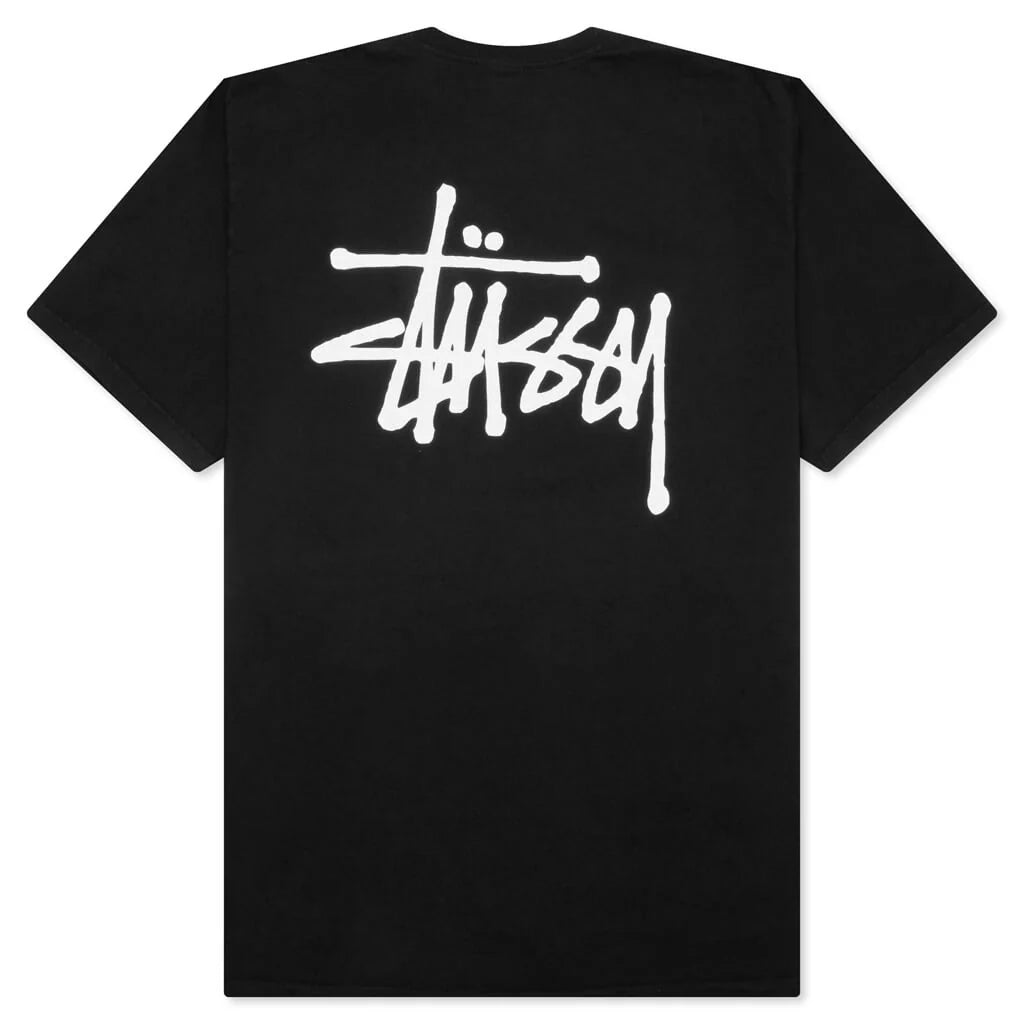Basic Stussy Pig Dyed Tee Black