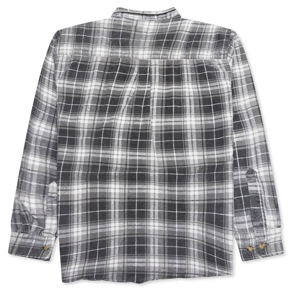 Ribbon Flannel Shirt Assorted