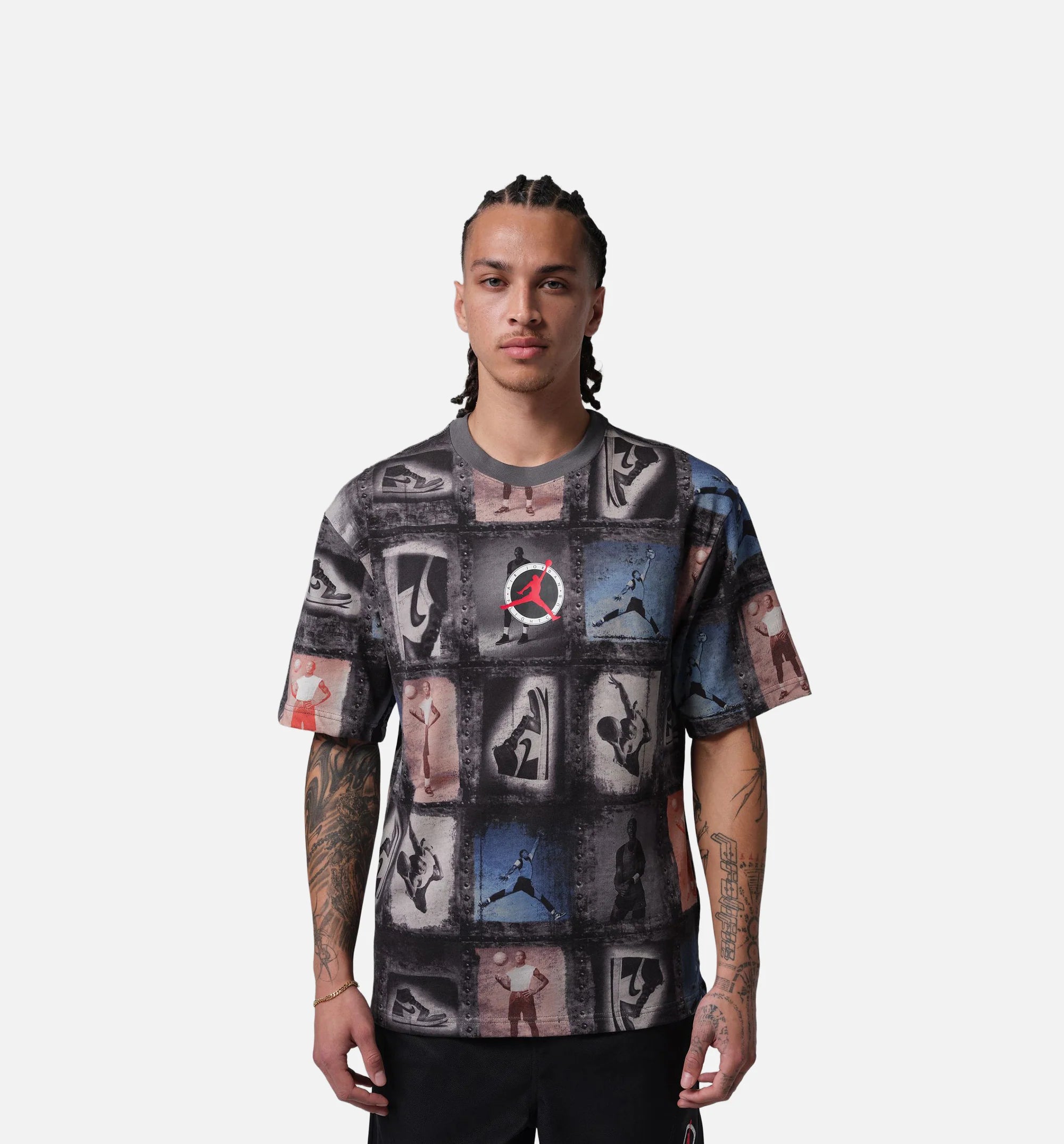 Flight Club All Over Print Mens Short Sleeve Shirt Sail